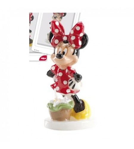 Vela Minnie Vermelha